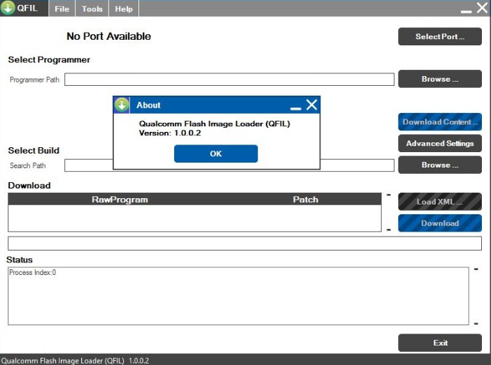 Programa Qualcomm Flash Image Loader