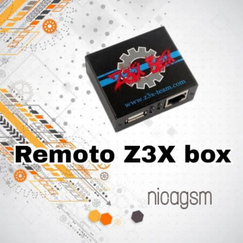 Remoto z3x Box