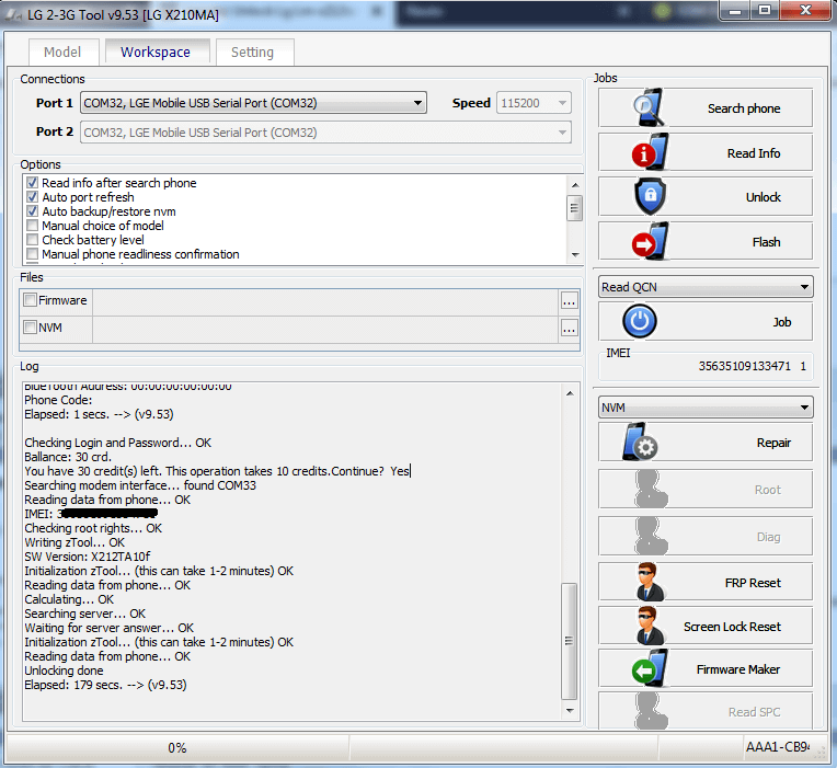 root X212TA para liberar