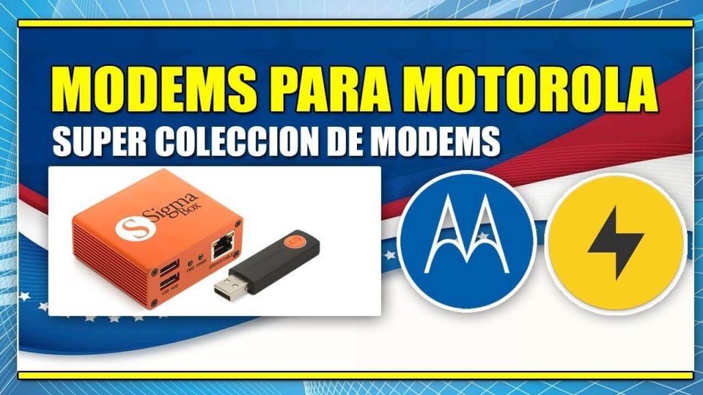 Pack modem motorolas