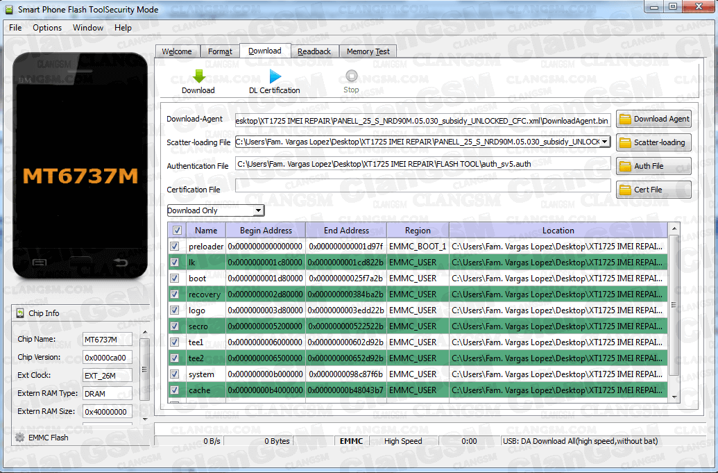 Revivir motorola XT1725