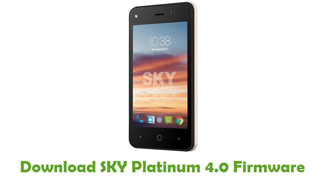 Rom stock SKY Platinum 4.0