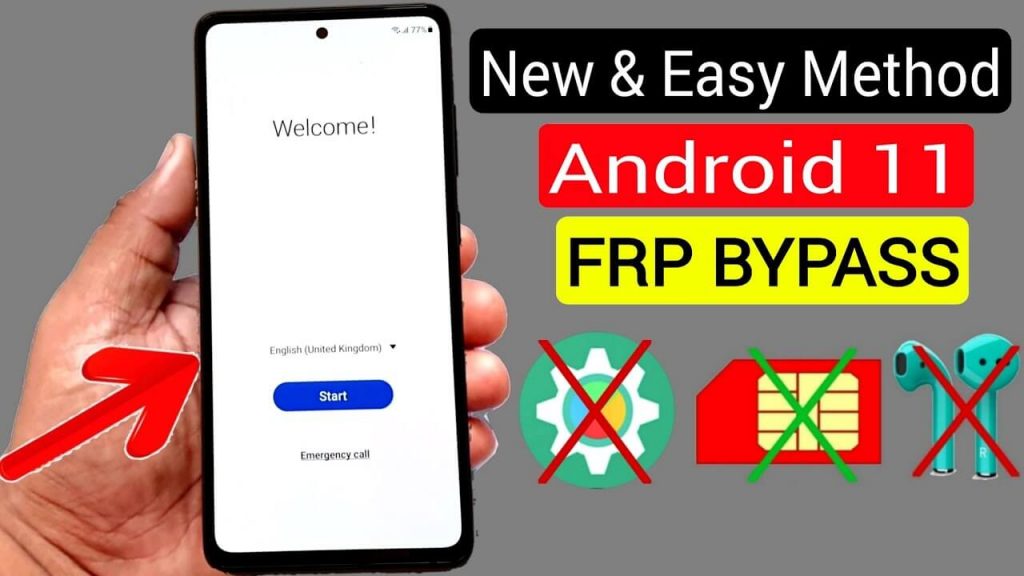 FRP cuenta Google Samsung versión de Android 11