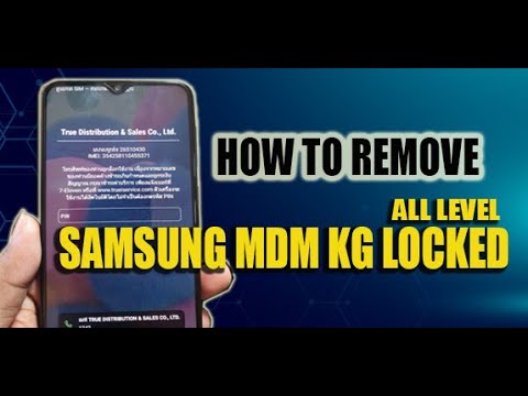 Eliminar security Samsung KG locked 2021