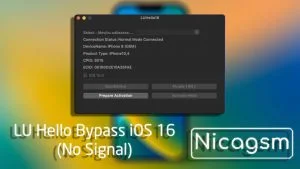 LU HELLO Bypass IOS 16 sin señal