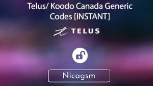 códigos de liberación Telus/Koodo Canada