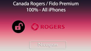 Liberar iPhone Rogers Fido Canada