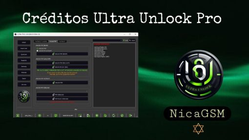 Credits Ultra unlock Tool