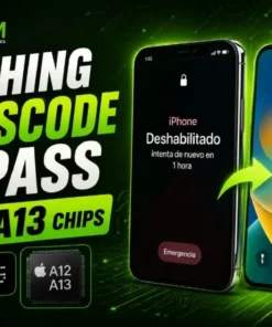 Herramienta Nothing Passcode Bypass A12/A13 para iPhone.